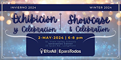 Hauptbild für EforAll/EparaTodos Colorado Winter '24 Accelerator Showcase and Celebration