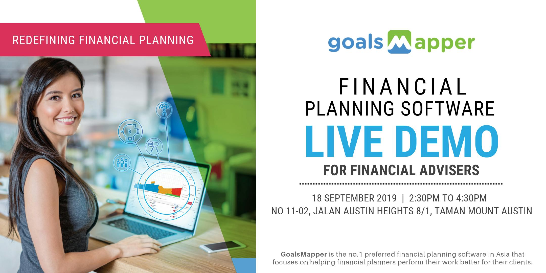 GoalsMapper Financial Planning Software Live Demo