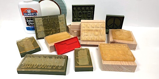 Imagem principal de K-12 Maker Project Tutorial: Rubber Stamps with 3D Printed Molds