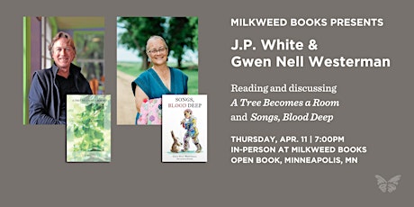 J.P. White and Gwen Nell Westerman at Milkweed Books