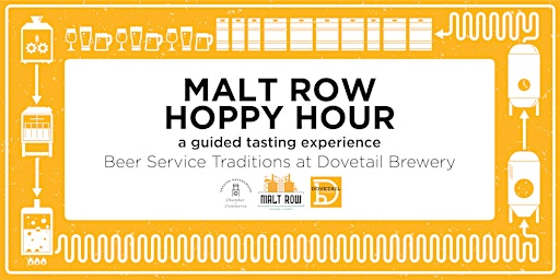 Imagem principal do evento Malt Row Hoppy Hour: Beer Service Traditions