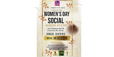 Women's Day Social primary image
