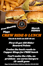 Free Monthly Crew Ride & Food primary image