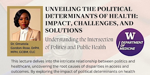 Unveiling the Political Determinants of Health primary image