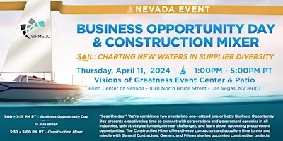 Imagem principal do evento Business Opportunity Day (BOD) & Construction Mixer: SAIL