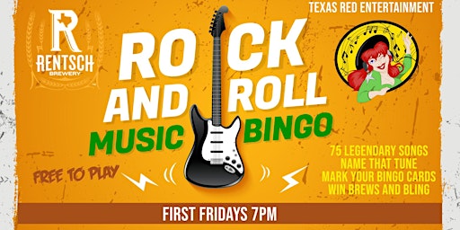 Imagem principal de Rentsch Brewery Georgetown presents 1st Friday  Name That Tune Bingo @7PM