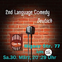 Hauptbild für 2nd Language Comedy -Deutsch