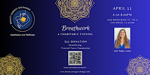 Hauptbild für Beauty Energy Exchange Breathwork - a charitable event