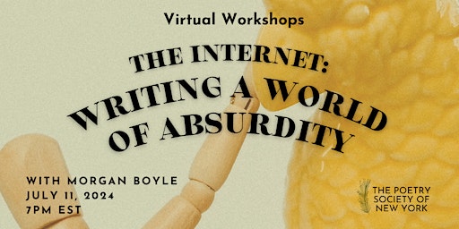 Primaire afbeelding van PSNY Virtual Workshop: The Internet: Writing a World of Absurdity