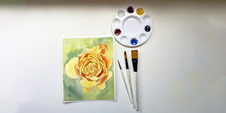 Watercolors Made Easy: Rose (Aurora Colony Vineyards)