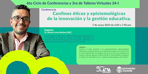 Image principale de Confines éticos y epistemológicos de la innovación y la gestión educativa