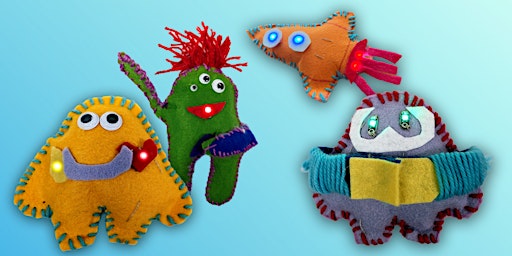 Imagen principal de K-12 Maker Project Tutorial: Light-Up Felt Funsters