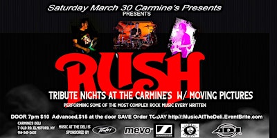 Imagen principal de Moving Pictures presents a Tribute to Rush