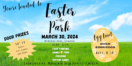 Easter In The Park primary image