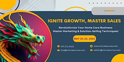 Ignite Growth, Master Sales in Home  Care: Live In-Person primary image