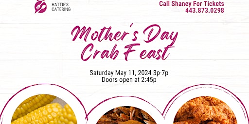 Image principale de Mother's Day Crab Feast