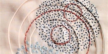 Creative Textile Workshop - Circles stitch sampler