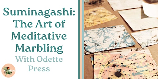 Immagine principale di Suminagashi: The Art of Meditative Marbling with Odette Press 