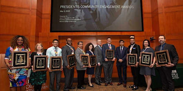 MCW President's Community Engagement Award Ceremony