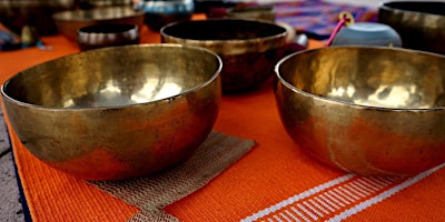 Imagem principal do evento Sound  bath & Meditation 2024 /  2nd FRIDAY x month @ Morgan Levy Park Dora