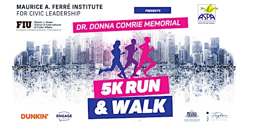 Primaire afbeelding van Dr. Donna Comrie Memorial  5K Run & Walk
