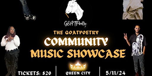The GOATPoetry Community Music Showcase primary image