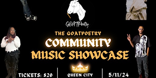 Primaire afbeelding van The GOATPoetry Community Music Showcase