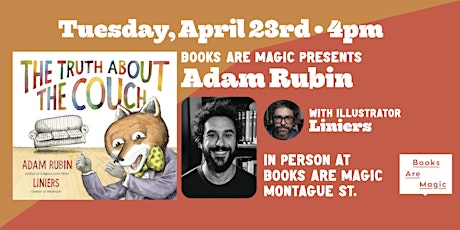 In-Store: Adam Rubin & Liniers present The Truth About the Couch