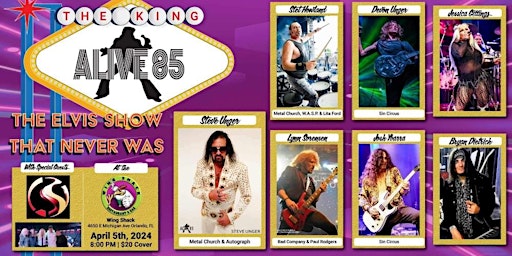 Imagem principal de Alive 85 ELVIS Tribute