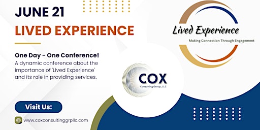 Imagem principal do evento Lived Experience: Making Connection Through Engagement