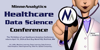 Primaire afbeelding van MinneAnalytics Healthcare Data Science Conference 2024