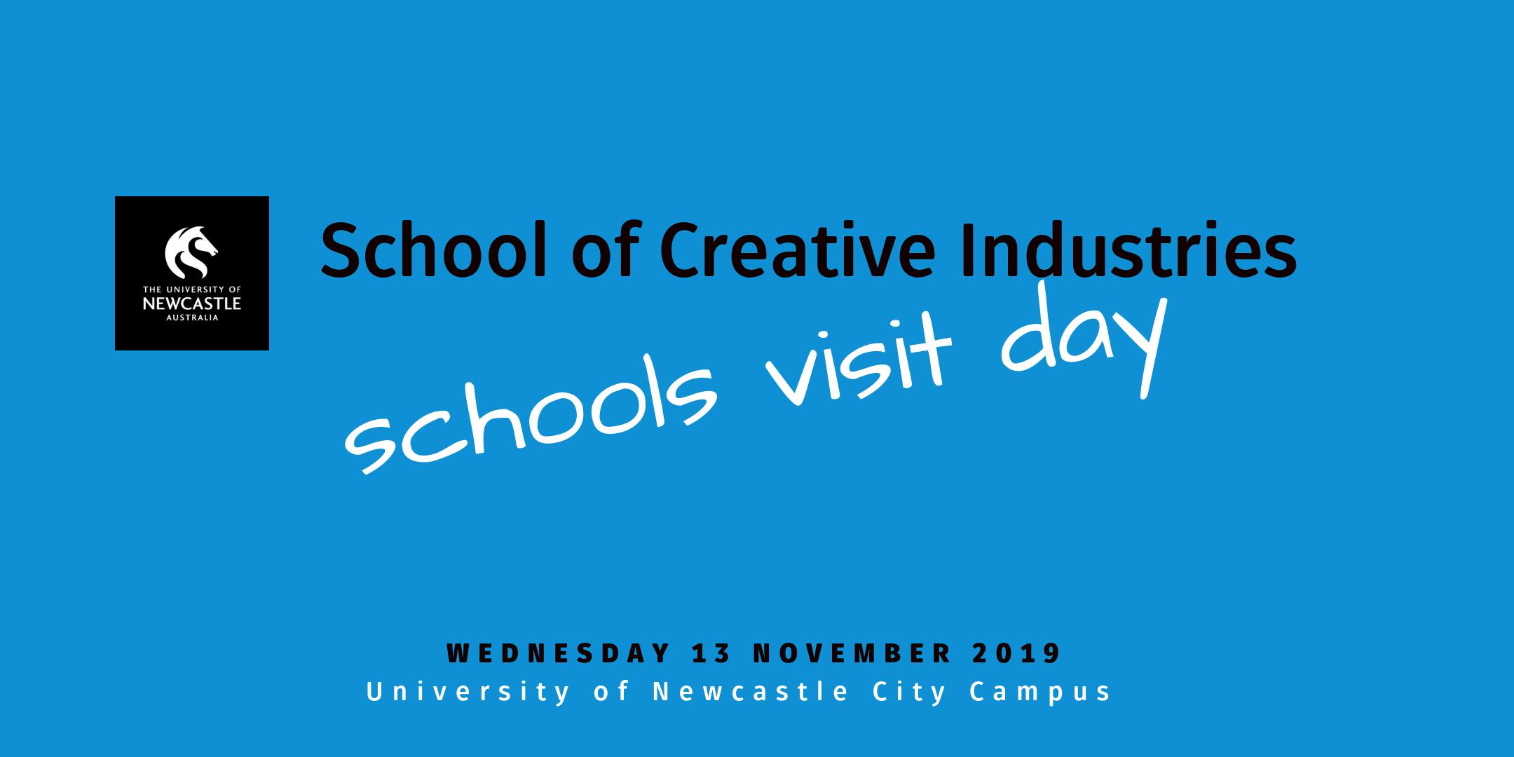 School of Creative Industries Schools Visit Day 
