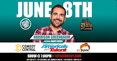 Primaire afbeelding van The Dojo of Comedy at Tiffs w/ Harrison Greenbaum