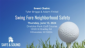 Swing Fore Safety: Safe & Sound Annual Golf Tournament primary image