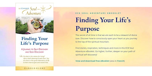 Imagem principal do evento Finding Your Life’s Purpose