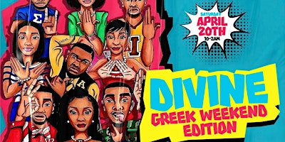 Imagem principal do evento Di·vine /dəˈvīn/ Greek Weekend