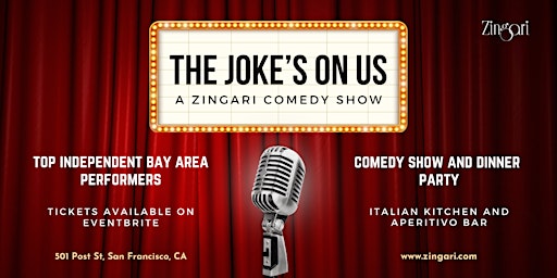 Image principale de Dinner & Comedy: The Joke's On Us