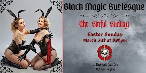 Imagem principal de Black Magic Burlesque: The Sinful Sunday