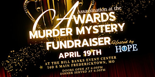 Imagen principal de Assassination at the Awards ~ Murder Mystery Fundraiser