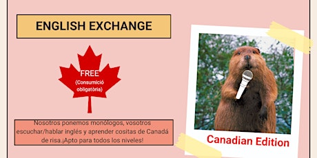 Imagem principal do evento InterComedy English Exchange (Canadian Edition)