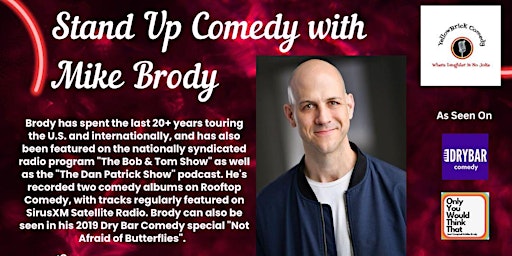 Imagem principal de Standup Comedy with Mike Brody