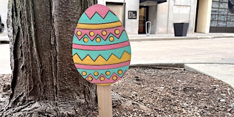 DIY Easter-Egg Garden Decor