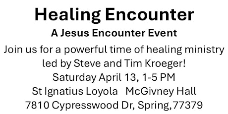 Healing Encounter