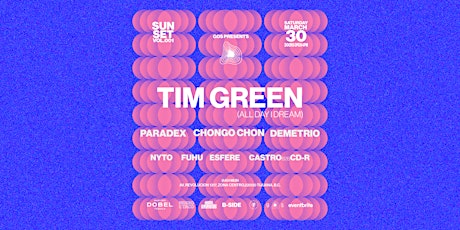 GOS Presents SUN-SET VOL.01 feat. TIM GREEN (All day I dream)