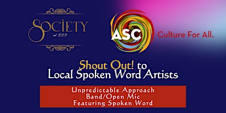 'Shout Out!' | To Local Spoken Word Artists