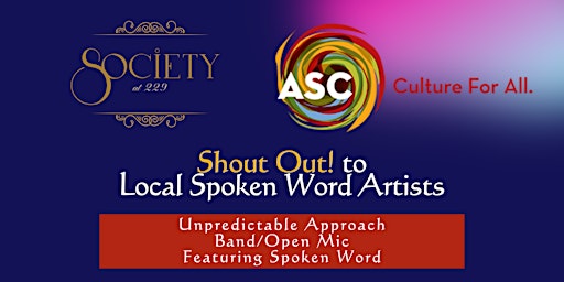 Imagem principal de 'Shout Out!' | To Local Spoken Word Artists