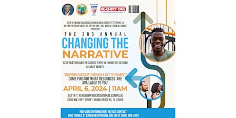 3rd Annual Changing The Narrative Resource Expo & Celebration