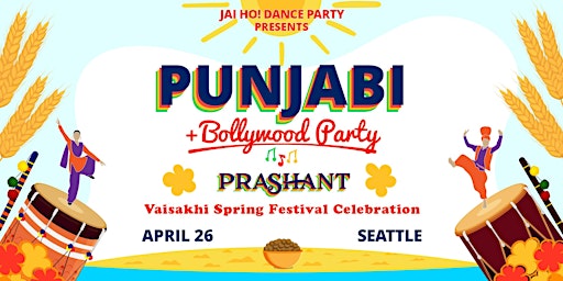 Punjabi & Bollywood Party | DJ PRASHANT & Friends | Seattle primary image