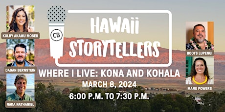 Hawaii Storytellers: Where I Live - Kona and Kohala primary image