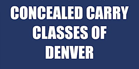 Denver Armed Security Guard Training & Shooting Class primary image